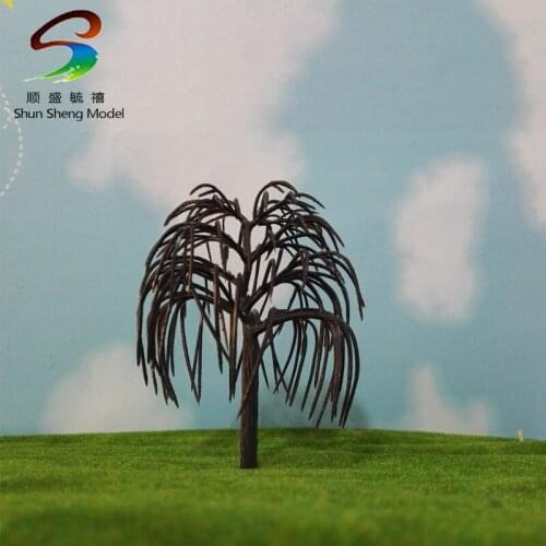 DIY building sand table model material scene plastic willow tree trunk 4 cm-8cm