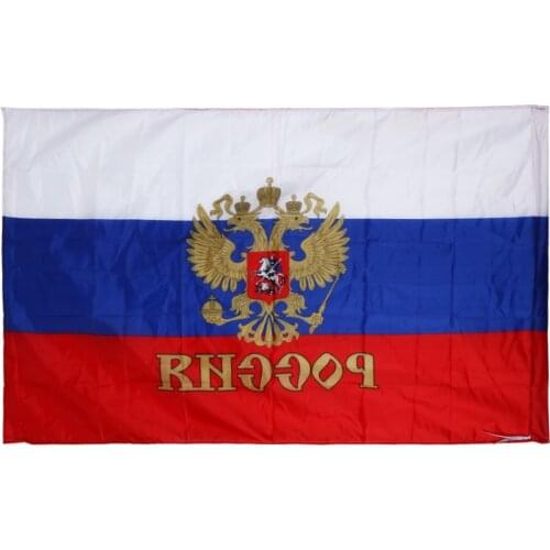 Polyester Flag Banner Russian flag National Flag Sport Outdoor Flag Banner for Office/Activity/Festival/Home Decoration 90*150cm