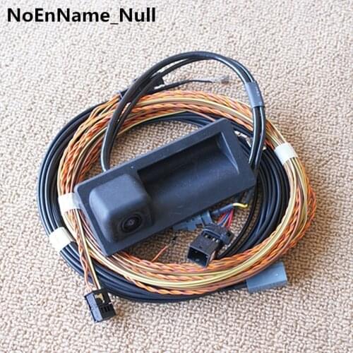 NoEnName_Null RGB Rear View Camera Reversing Camera support Trajectory for AUDI A3 S3 8V