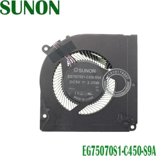 NEW CPU COOLING FAN EG75070S1-C450-S9A DC5V 2.25W