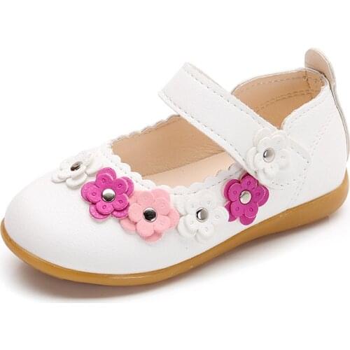OCQBI Leather Shoes For Girls