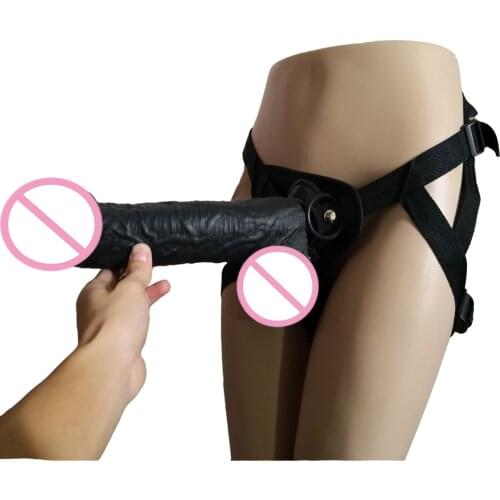 Wearable Huge Dildos Soft Penis Long Strapon Realistic Dildo Suction Cup Big Dick Sex Toys For Women Lesbian