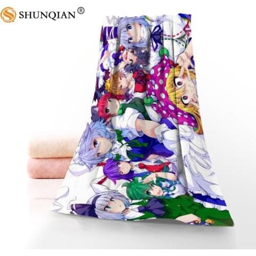 High Quality sanae kochiya Microfiber Bathroom Washcloth,Towels Custom Face Towel/Bath Towel Size 35x75cm, 70x140cm