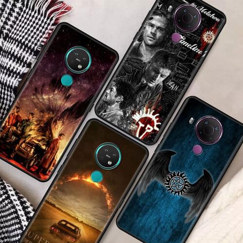 Supernatural SPN Dean And Sam Phone Case for Nokia 5.4 7.2 3.4 5.3 2.3 3.2 8.3 5G 2.4 2.2 4.2 1.3 1.4 C20 G20 X20 Cover Coque