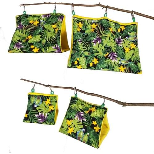 Shade bird nest bird cage toys swing bird nest tropical rain forest bird nest