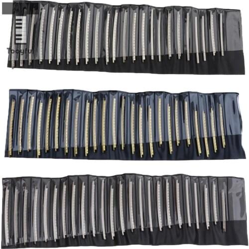 Tooyful Practical 24 Pieces DIY Electric Guitar Fret Wires Fretwires 2.7mm Luthier Tools