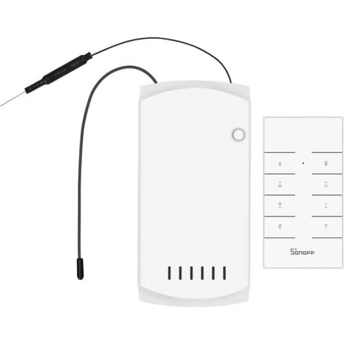 Sonoff iFAN03 RM433 Smart Ceiling Fan light Controller Wifi Switch remote Control Adjust Fan Speed Works With Alexa Google Home