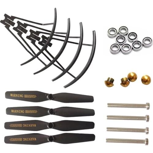 VISUO x809s GPS RC Drone blades propellers shaft upgrade bearings Spare Parts RC Quadcopter kit