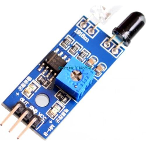 10pcs/lot IR Infrared Obstacle Avoidance Sensor Module Smart Car Robot 3-wire Reflective Photoelectric New