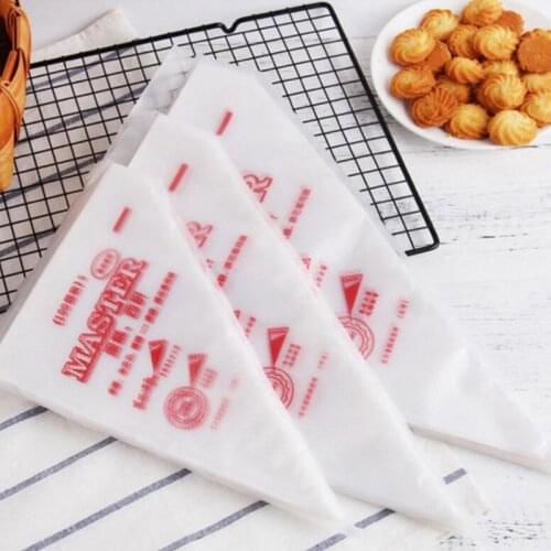 20pcs/set Pastry Bag Food grade Disposable Confectionery Bag Cake Decorating Tool