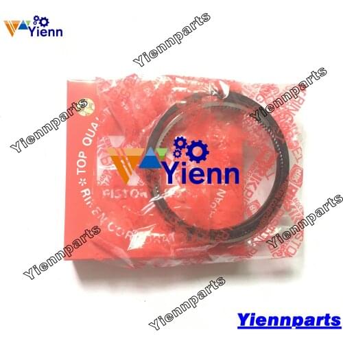 4TN100L 4TN100TL 4TN100E Piston Ring Set For Yanmar Engine John Deere 244E 84 Loader OHATSU AG60S-2 Generator 4TN100-RJF