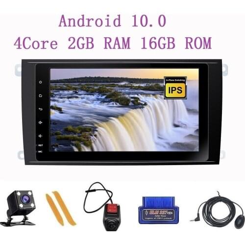 ZLTOOPAI Car Player Android 10.0 For Porsche Cayenne IPS DSP Touch Screen GPS Navigation Media Player Wifi 3G/4G IPS DSP HIFI HD