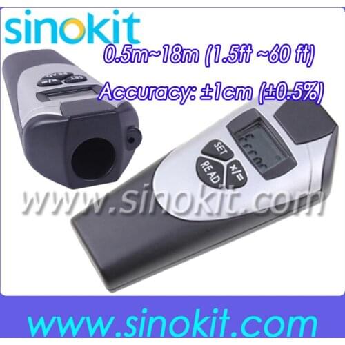 Cheaper Portable Rangefinder Point Ultrasonic Distance Meter STCP3009