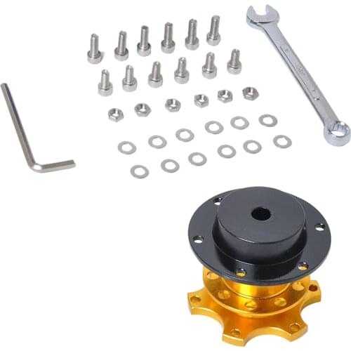 Quick Release Splined Car Steering Wheel Hub Adapter Spanner Wrench Tool