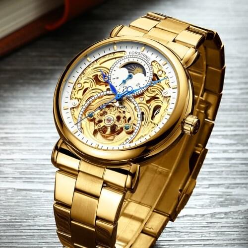 Mens Watches Top Brand Luxury Mens Automatic Mechanical Watch Mens Fashion Business Waterproof Watch Relogio Masculino