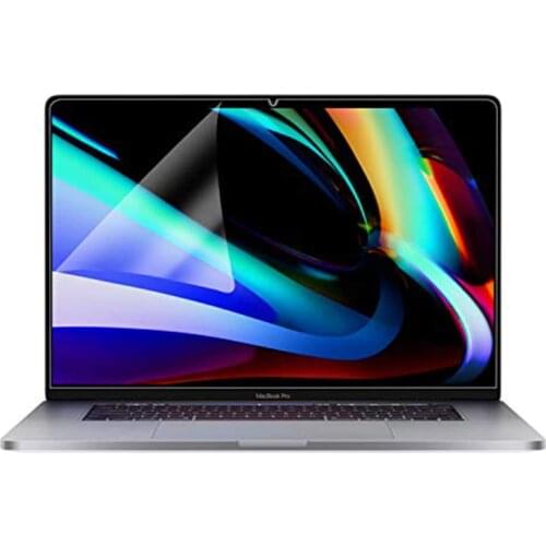 Screen Protective Guard Cover Film for Apple Macbook Pro 16 Inch A2141 Transparent Anti-glare Laptop Screen Protector