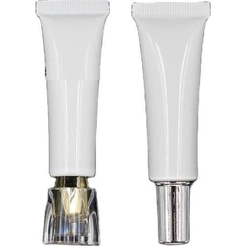 Eye Cream Cosmetic Hose 15ml Empty Soft Tube Skin Care Products 15ml Empty Hand Cream Packaging White Essence Container 50pcs
