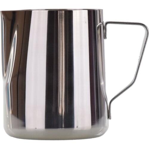 304 Stainless Steel Milk Pitcher Barista Coffee Milk Frothing Mug 350/600/1000/1500/2000ML Cappuccino Foam Latte Art Accessories