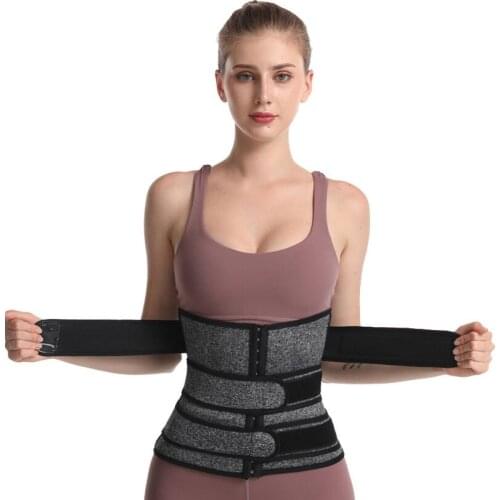 Small Stomach Slimming Belly Belt Waste Trainers 3 Band Body Shaperwear Women Stomach Waist Slimmer Workout Waist Trainer Corset