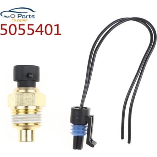New 5055401 Q21-1002 Temp Temperature Sending Sensor With Plug For Peterbilt 379 Kenworth T600 T660 T800 Q211002 505-5401