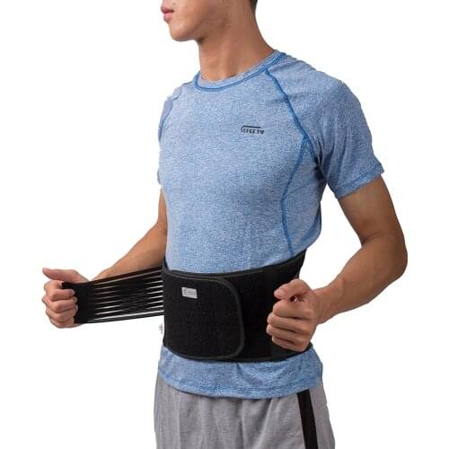 Lower Back Lumbar Spinal Spine Waist Brace Support Belt Corset Stabilizer Cincher Tummy Trimmer Trainer Weight Loss Slimming