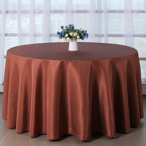Mordern Polyester Round Table Cloth fabric Rectangular Tablecloth Home Hotel Party Wedding Tablecloth