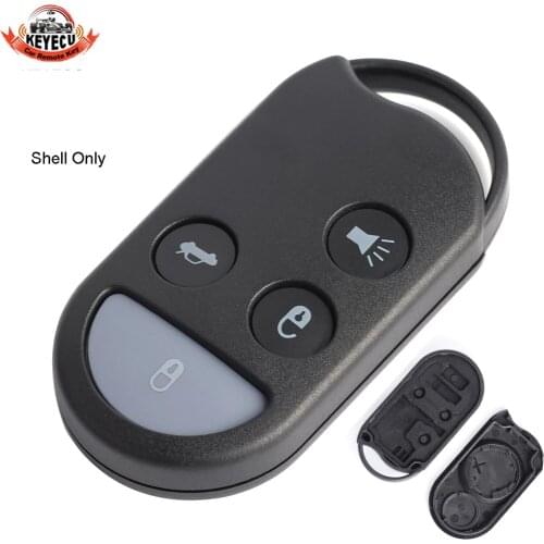 KEYECU Replacement Remote key Shell Case Fob 4 Button for Nissan Maxima 1995-1999. A269ZUA078, A269ZJA078, 700-K1359