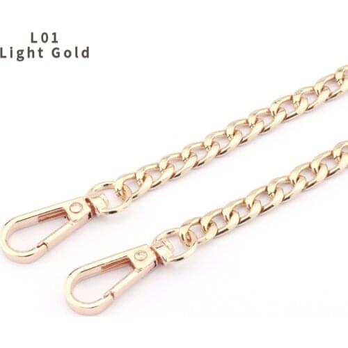 Ladies shoulder bag chain Metal Purse Chain Handles Bag Accessories Purses Handle Chain Detachable Replacement Purse Chain