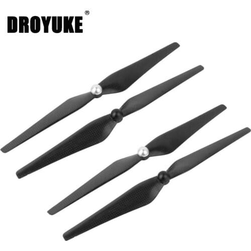 Droyuke 2Pair 1345 Carbon Fiber Composite Props Propeller For DJI Inspire 2CW+2CCW