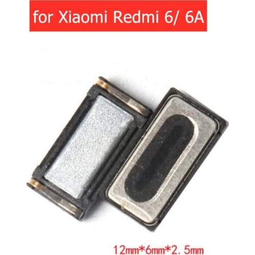 2pcs for Xiaomi Redmi 6/ 6A Earpiece Speaker EarpieceSpeaker Receiever Flex Cable for Xiaomi Redmi 6A Repair Replace Parts