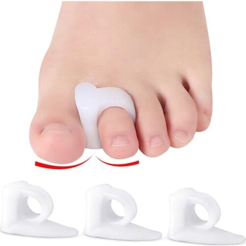 40pcs =20pairs Pedicure Professional Toe Separator Hot Sale Bunion Corrector Spacers Thumb Hallux Valgus Practical Feet Care