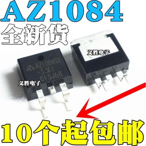 5 pçs/lote AZ1084S2-3.3 AZ1084S2-3.3E1 MOS PARA-263