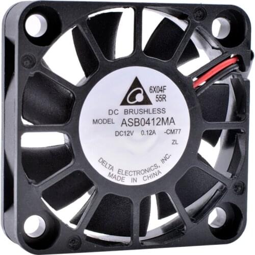 Brand new original ASB0412MA 4cm 4010 40x40x10mm DC12V 0.12A North and South Bridge Fan Power Adapter Cooling Fan