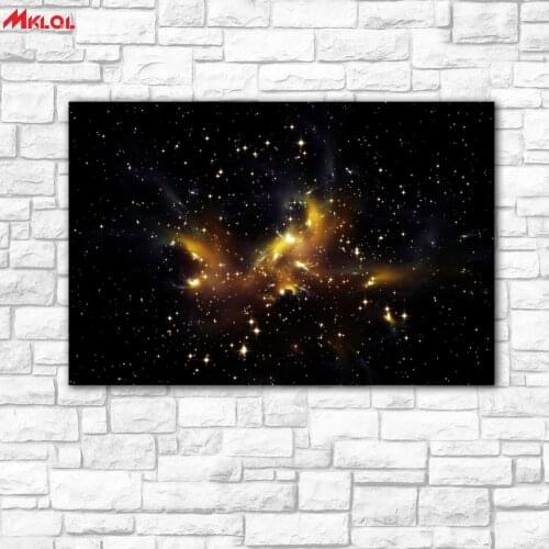 Large Wall Art,universe stars,Restaurant study Bedroom Decor Wall oil Painting Print Nice wall picture for living room no frame3