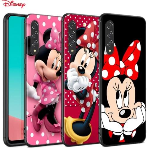 Red Minnie Mouse For Samsung Galaxy A90 A80 A70 A70S A60 A50 A40 A30 A30S A20S A20E A10E TPU Soft Phone Case