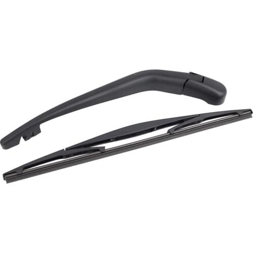 X AUTOHAUX Rear Windshield Wiper Blade Arm Set for 09-14 Honda Fit Jazz