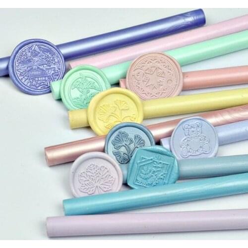 1pec 59 Color round DIY Sealing bar Strips Seal Dedicated Beeswax Stick Paint Stamp Seal Wax Sigillo Envelope Handmade DIY Tools