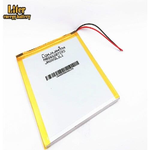 Liter energy battery 4594105 3.7V 6000mAh Tablet update Battery For SmartQ T20 A86 Dual Core P85 U35GT DUAL C