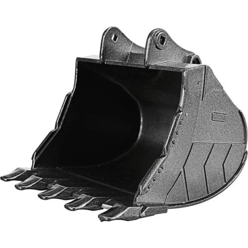 Metal 550 580 Simulation Bucket for HuiNa 550 580 1550 1580 Excavator RC Car Toys 1/14 RC Car Parts