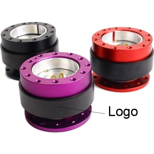 New High Quality Aluminum Steering Wheel Quick Release Snap Off Hub Adapter Kit