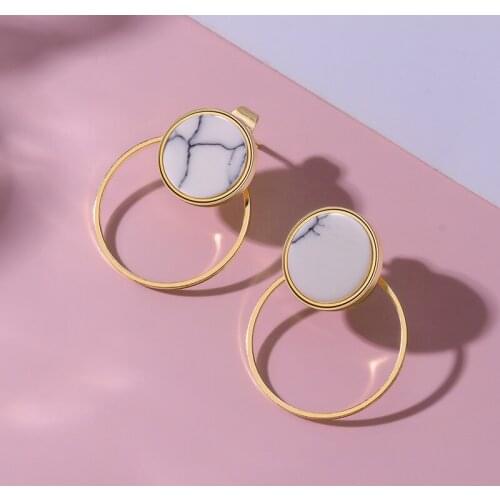 New Statement Fashion Acrylic Earrings Korean Dangle Earrings for Women Jewelry 2021 Jewelry for Teenagers Hot Wholesale