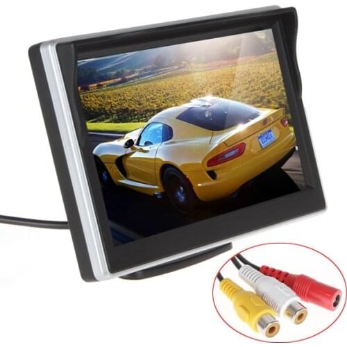 New 5 Inch AV Display HD Digital A Wide Voltage 12-24v 5" Universal Vehicle Display Headrest Monitor