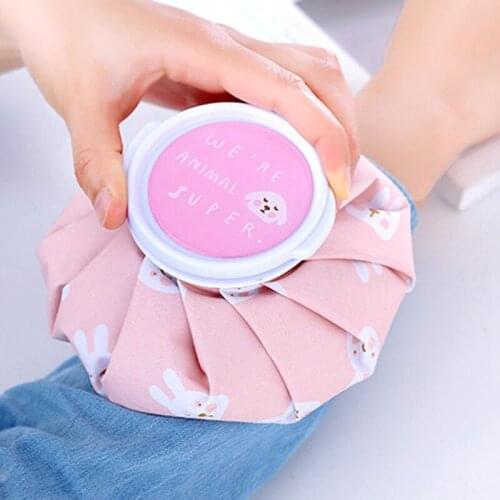 New Waterproof Pouch Refillable Hot And Cold Cute Ice Bag Physiotherapy Bag Multi-Purpose Cartoon Pain Relief Cooling Reusable