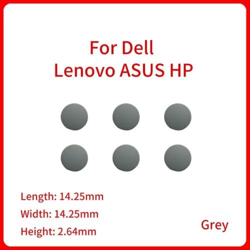 Notebook Computer Foot Pad Battery Foot Pad Bottom Shell Foot Pad Rubber Pad For Dell Lenovo ASUS HP DIY Modified Foot Pad Grey