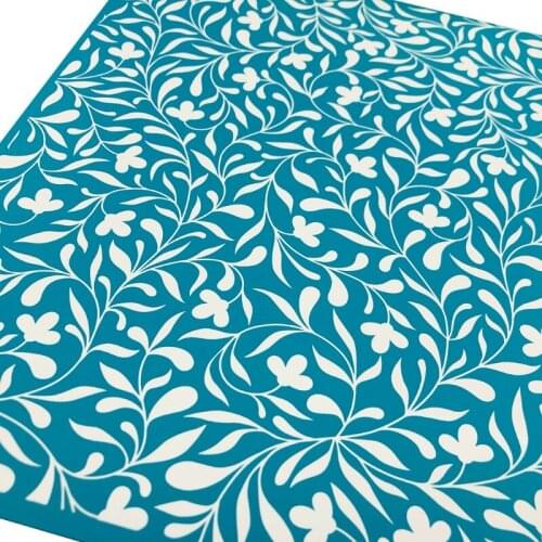Vine Self-Adhesive Silk Screen Printing Stencil Mesh Transfers for DIY T-Shirt Pillow Textile Painting Decoration