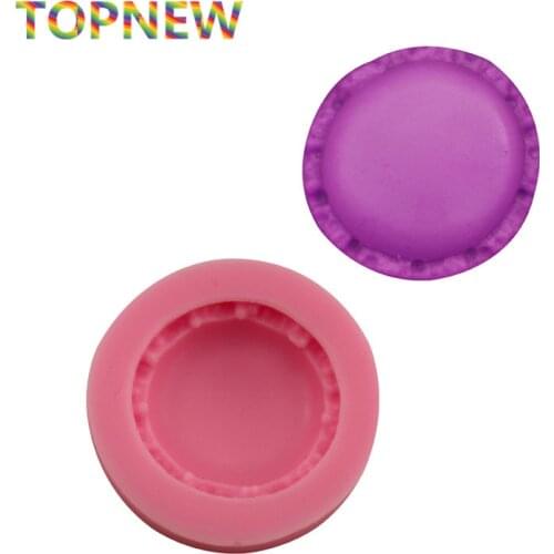 NEW Macaroon Shape Silicone Cake Decorating Tools Food Grade Silicone Moulds Chocolate Cookie Jelly Molds Bakeware Decorate