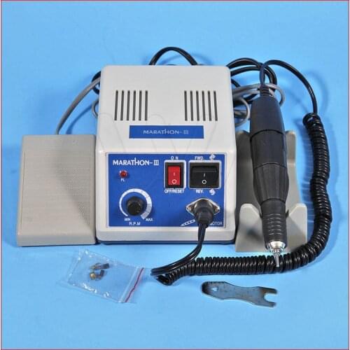 Dental Lab MARATHON Micromotor Machine N3 + 35K RPM SDE-H37L1 Polishing Handpiece Saeyang
