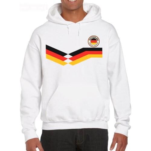 In 2019 Pop Cotton Man Deutschland Germany 2019 Men Footballer Make Hoodies Sweatshirt