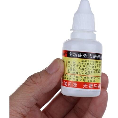 1PC Strong solder Multifunctional metal welding flux Strong flux for stainless steel Fast welding One drop works 2020 HOT SALE