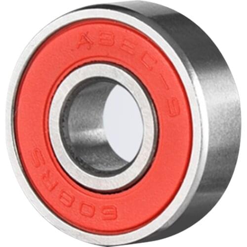 10PCS ABEC-9 608 2RS Roller Skate Wheel Bearing Anti-rust Skateboard Wheel Bearing Red Sealed 8x22x7mm Shaft